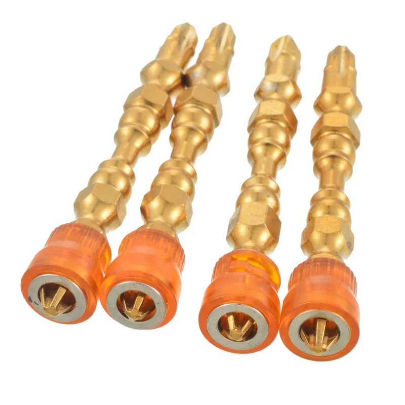 

New 6.5cm Electric Drill Strong Magnetic Double Head S2 Phillips Screwdriver Ph2 Power Electric Screwdriver Bit Tool