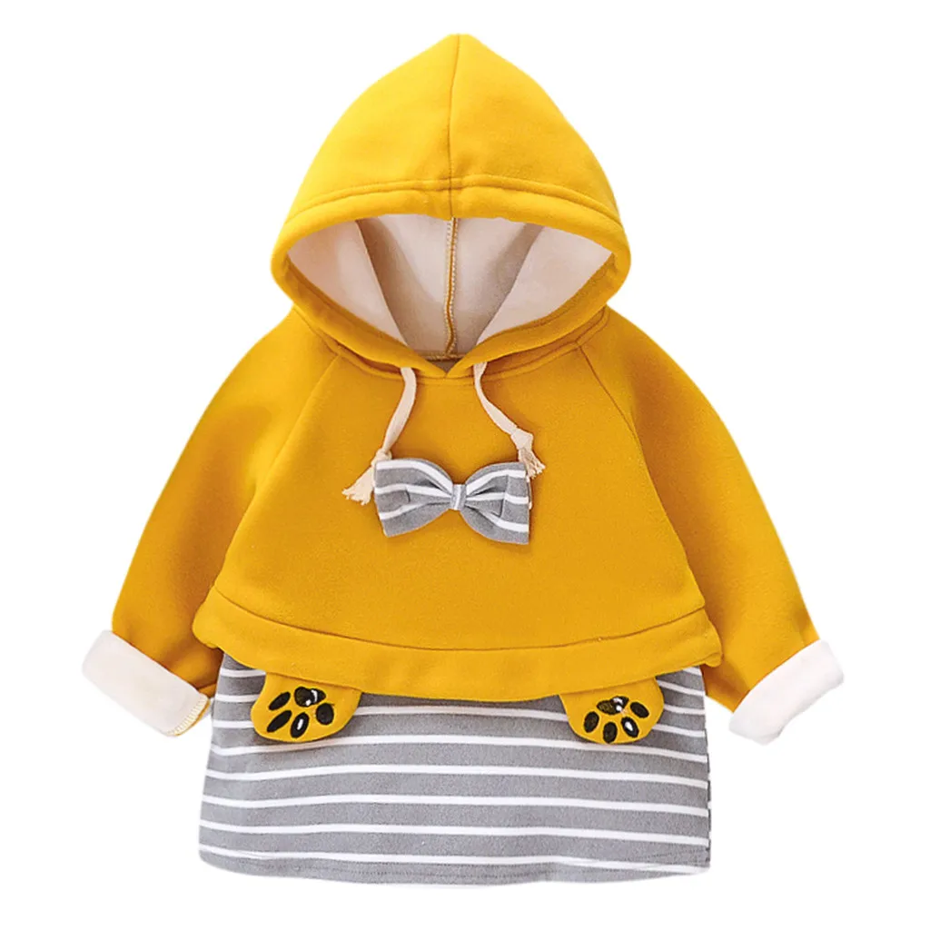 Зимние пальто для новорожденных девочек плотный Снежный комбинезон флисовое