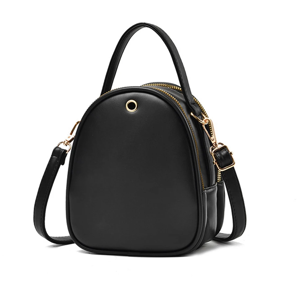 

2021 Women Designer Cute Bee Shoulder Bag Crossbody Bags PU Leather Fashion Girls Simple Student Messenger Handbags and Purse