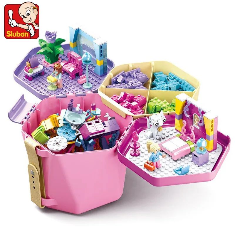 

Коробка для хранения блоков, спутник для строительных блоков, коробка «сделай сам», дизайнерские креативные кирпичи, наборы россыпью, развивающие игрушки для друзей, для детей