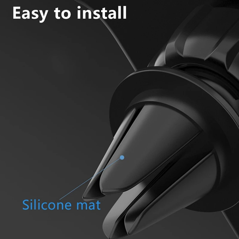 Беспроводное Автомобильное зарядное устройство Qi подставка для мобильного