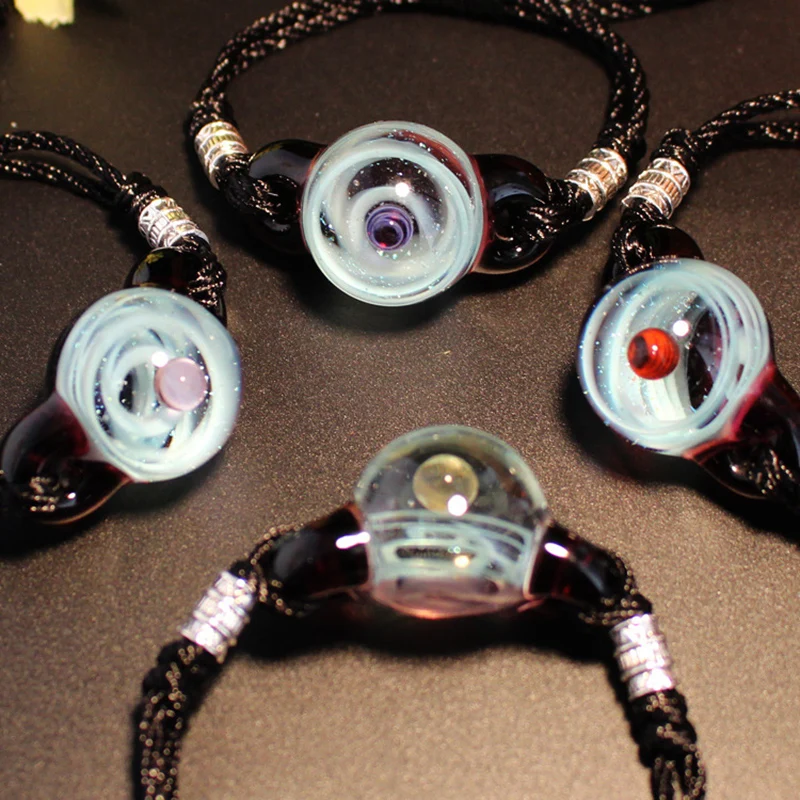 

Galaxy Nebula bracelet Solar System rope bracelet girl Universe planet satellite Space Cosmos Glass Ball bangle bracelet B0167