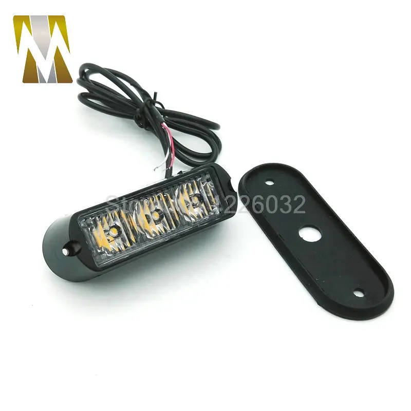 5 цветов высокого Мощность 12V/24V 3 светодиодный Водонепроницаемый автомобиль