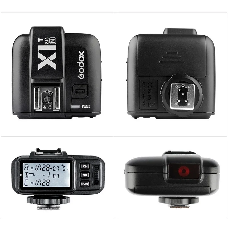 Godox X1T C N S F O 2 4G Беспроводной TTL HSS Flash Trigger Transmitter для цифровой зеркальной камеры Canon