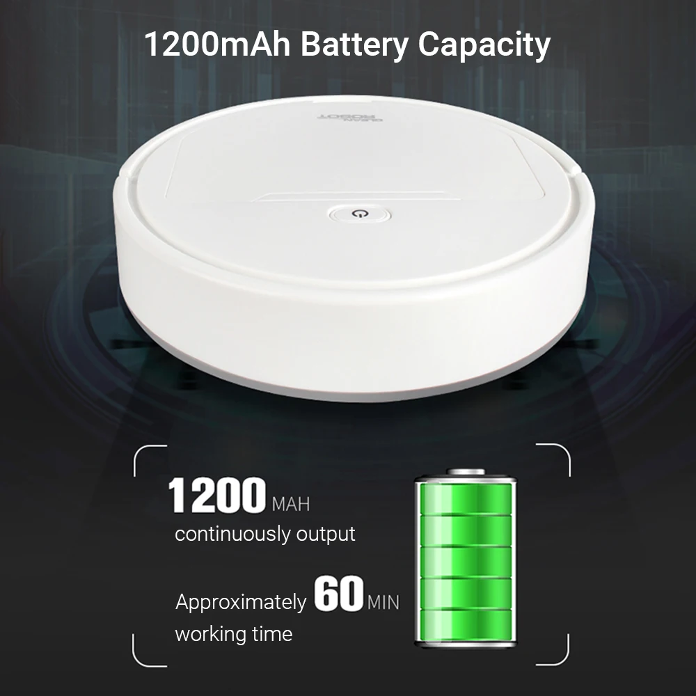 Умный аппарат для сухой уборки пола робот-пылесос мытья перезаряжаемый