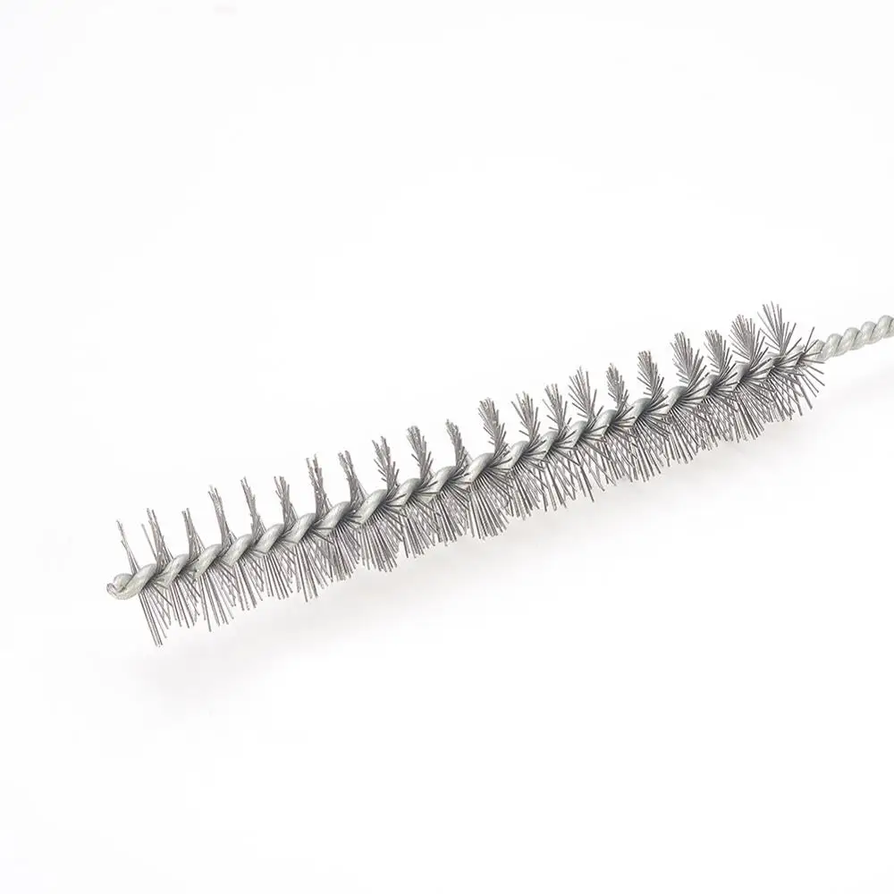 New 2~10pcs 2cm Diameter Wire Tube Brush 0.3mm Steel Thickness Cleaning 30cm Total Length Hand Tool Metal Handle | Инструменты