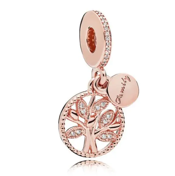 

Браслет и ожерелье из серебра 925 пробы с бусинами pandora