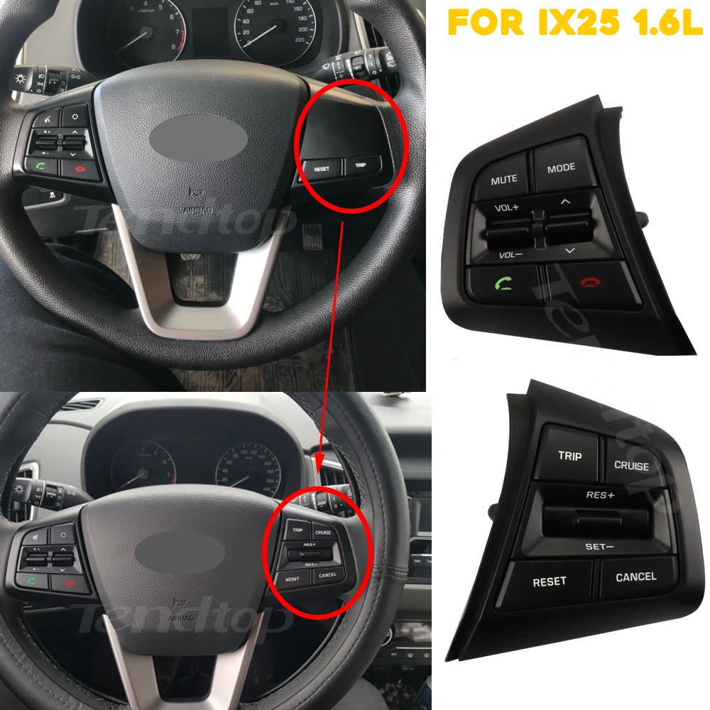 Кнопка управления на руль для Hyundai Creta Ix25 1.6L 2.0L кнопка круиз-контролем и