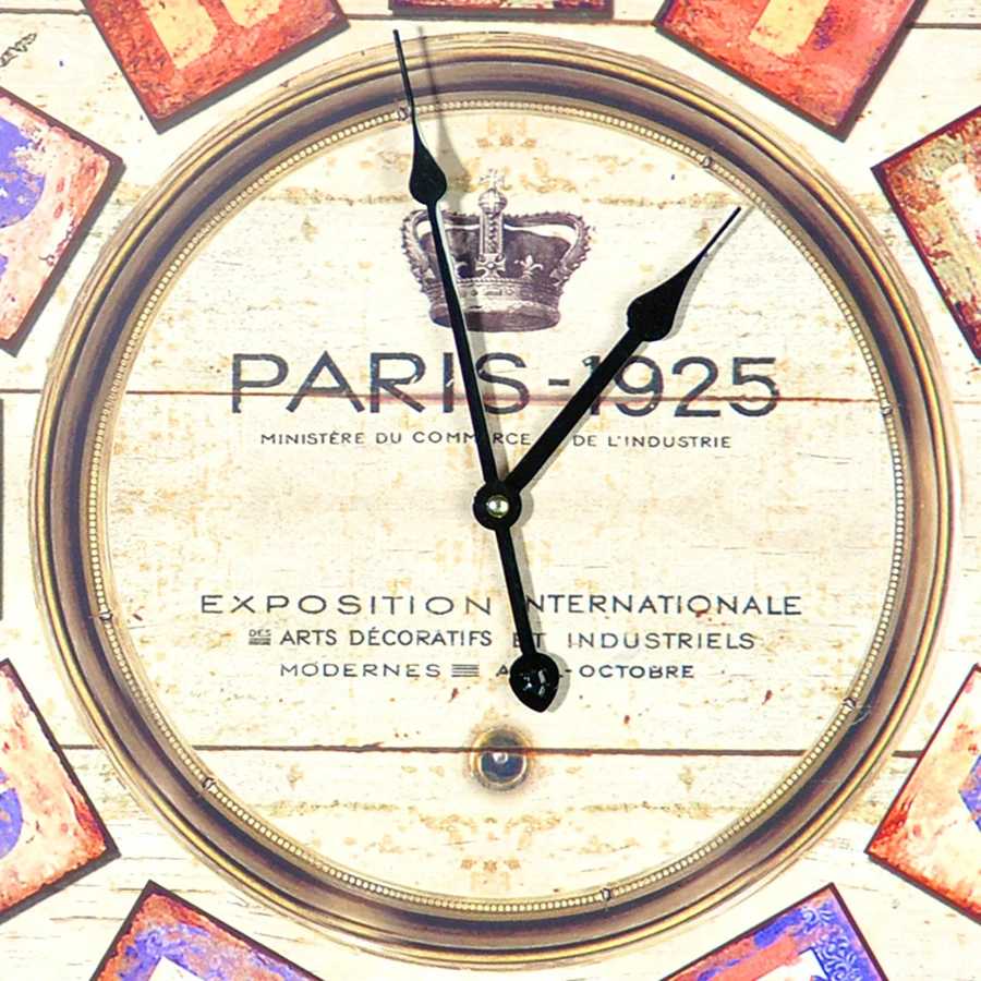 Большие креативные настенные часы современный дизайн винтажные цифровые для