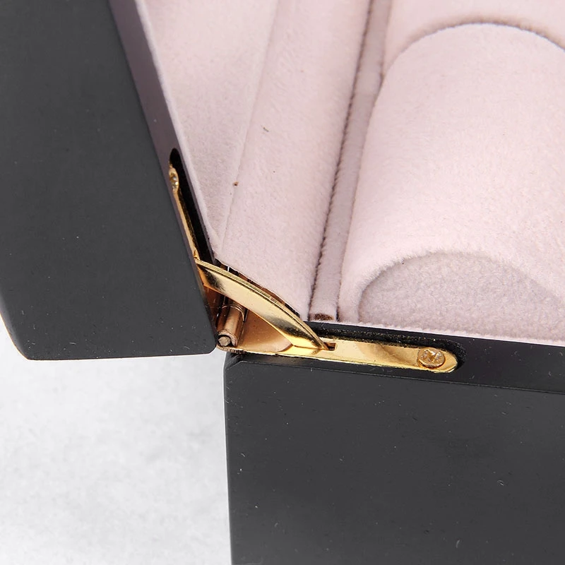 

Beige Lining Wooden Watch Display Case, Glass Topped Wooden Watch Display Case Watch Organizerr,Jewelry Storage