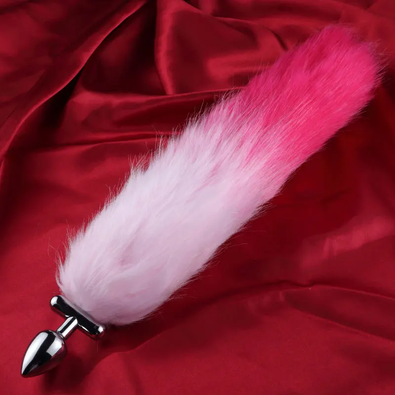 Лисий хвост Анальная пробка Анальное удовольствие шарик анальный стимулятор