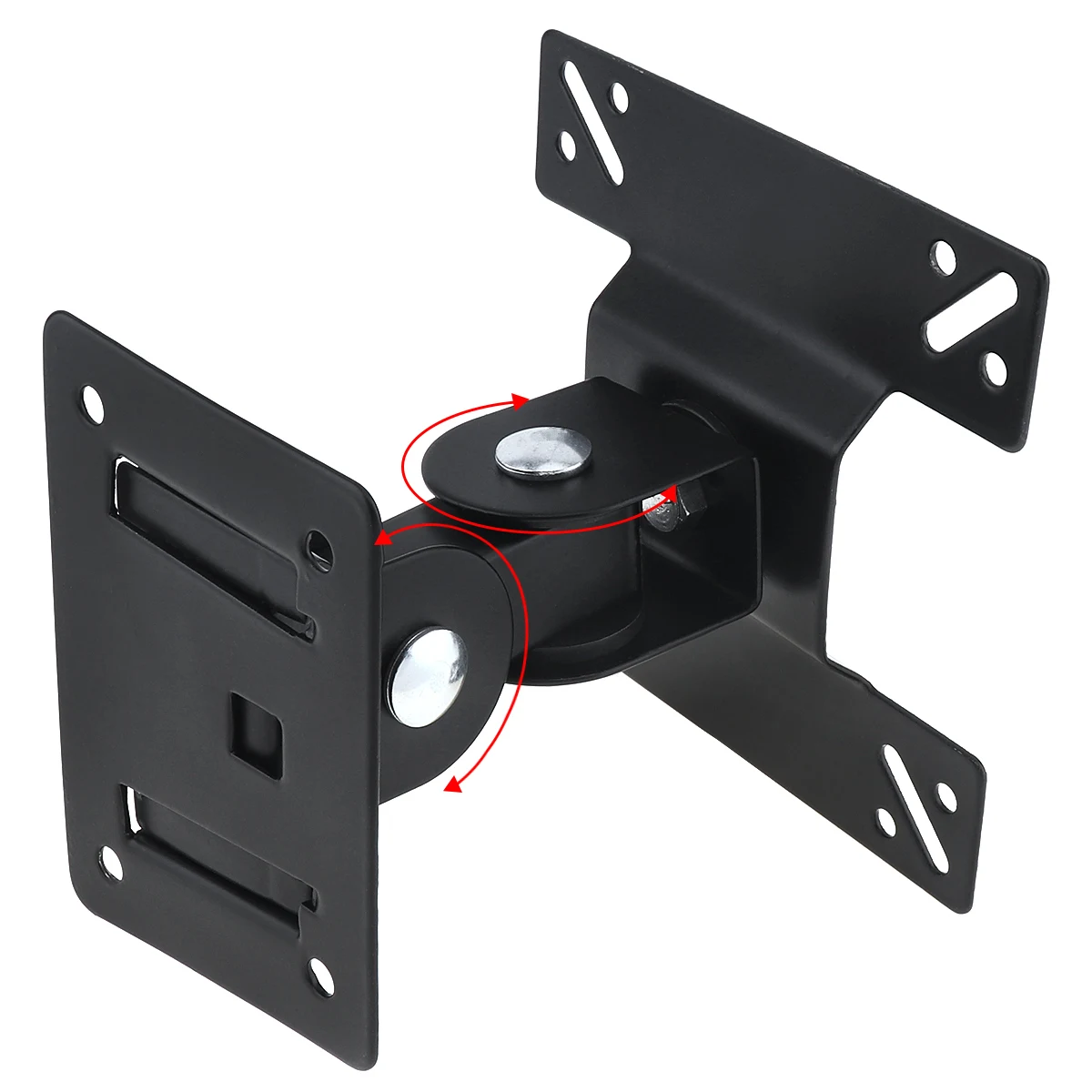 15KG Adjustable TV Wall Mount TV Holder Rotated Fixed TV Wall Bracket TV Frame 180  Tilt Swivel for 14 27 Inch LCD LED Monitor