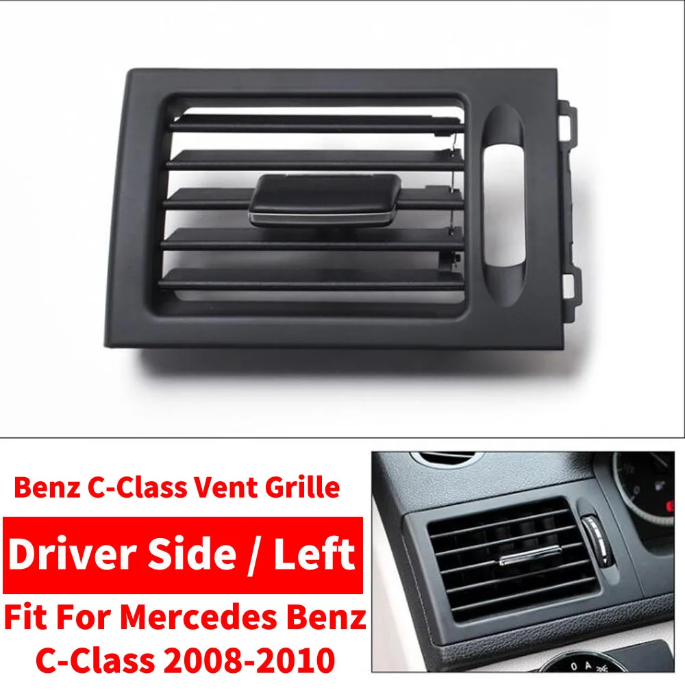 LHD Car AC Front Left Right Air Conditioner Vent Grille W204 Panel Cover Outlet For Mercedes Benz C-Class C180 C200 C220 C230