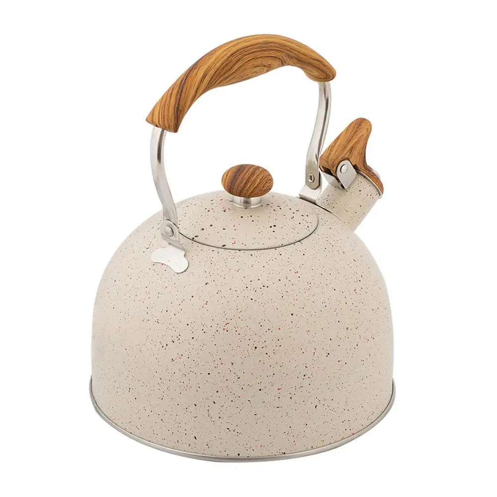 

Чайник чайный из нержавеющей стали со свистящей ручкой, л