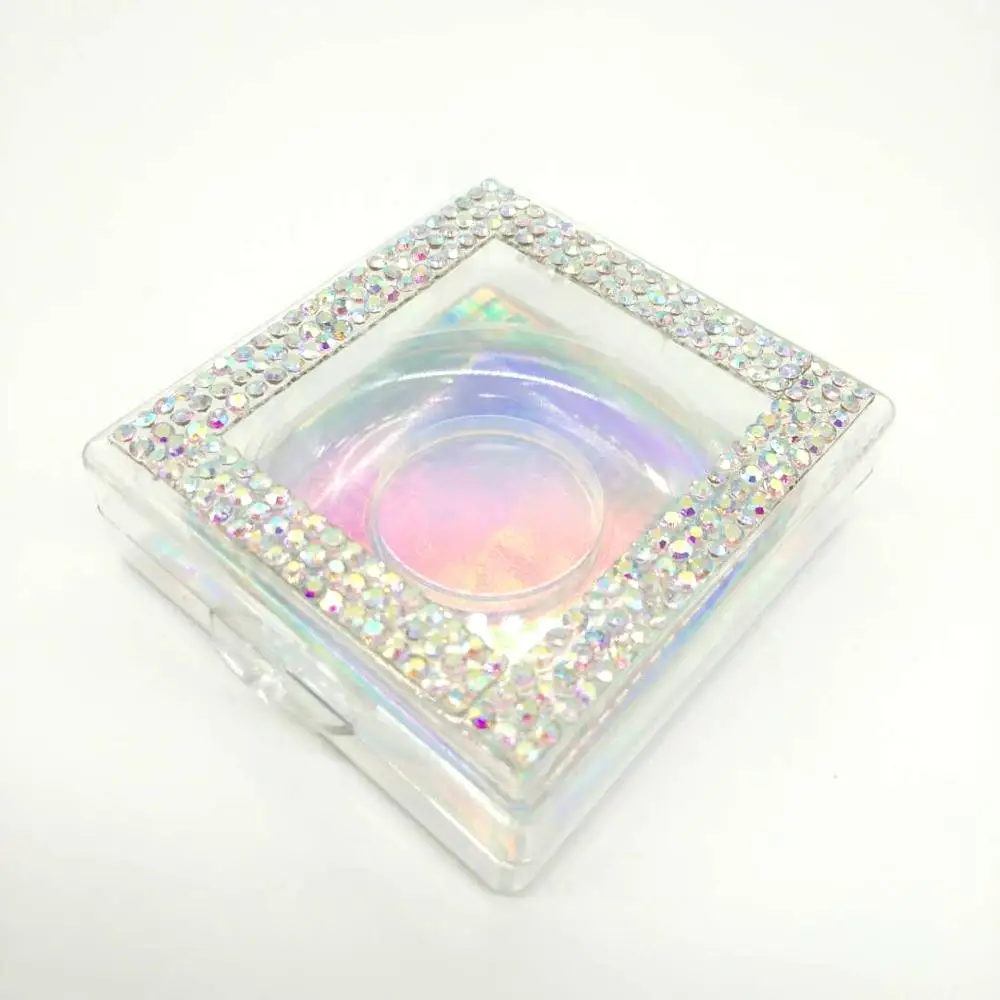 10 шт упаковочная коробка Limatic 22 мм 25 27 норковые ресницы Rinestone блестящие Blingbling