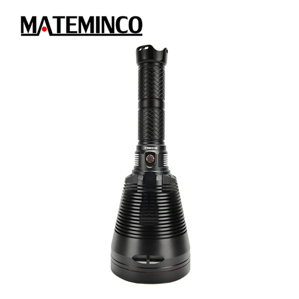 MATEMINCO MT90 Plus Super Powerful Flashlight Set SBT90.2 LED max 7500 lumen long beam distance 3162 Meter Searchlight Torch | Лампы и