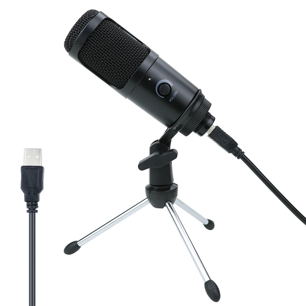 

USB Condenser Microphone for bm 800 YouTube Gaming Recording mic for Computer Karaoke Studio Microphone with Stand Shock Mount
