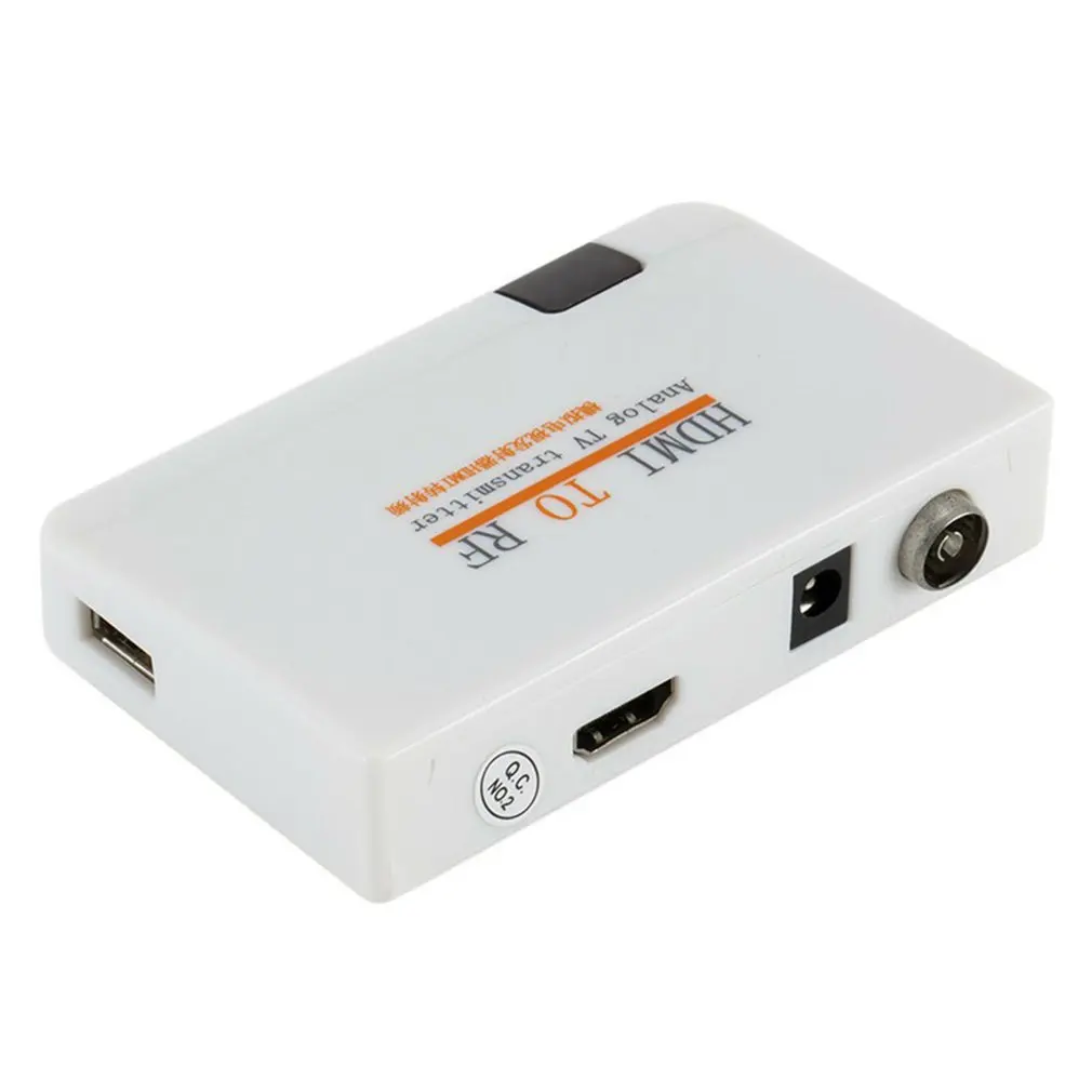 

Hdml To Rf Coax Converter Adapter For Tv Hdml To Rf Signal Hdml To Tv-Hdmi To Closed Circuit Hdml To Rf