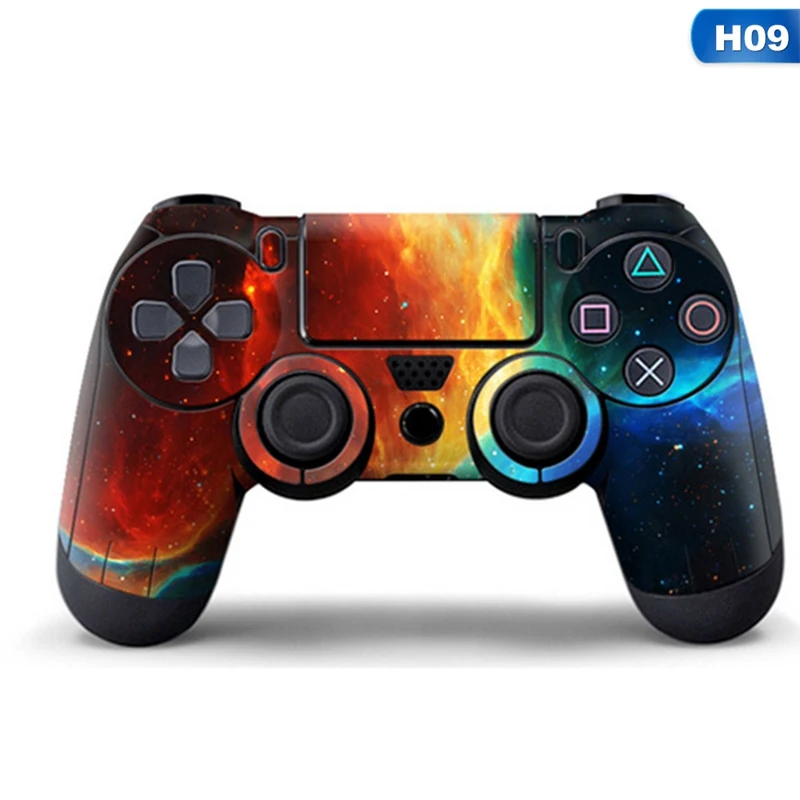 H09 Sky Full Cover контроллер наклейки для Playstation 4 Dualshock 4 геймпад виниловые скины наклейки игровая станция 4 кожа - Цвет: H09