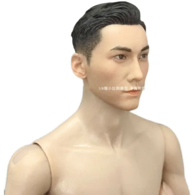 Скульптурная модель H026 1/4 аэропорта специальной полиции азиатской мужской