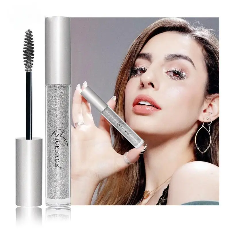 

Germany 1pc Diamond Glitter Mascara Quick Dry Water Makeup Drop V4N2