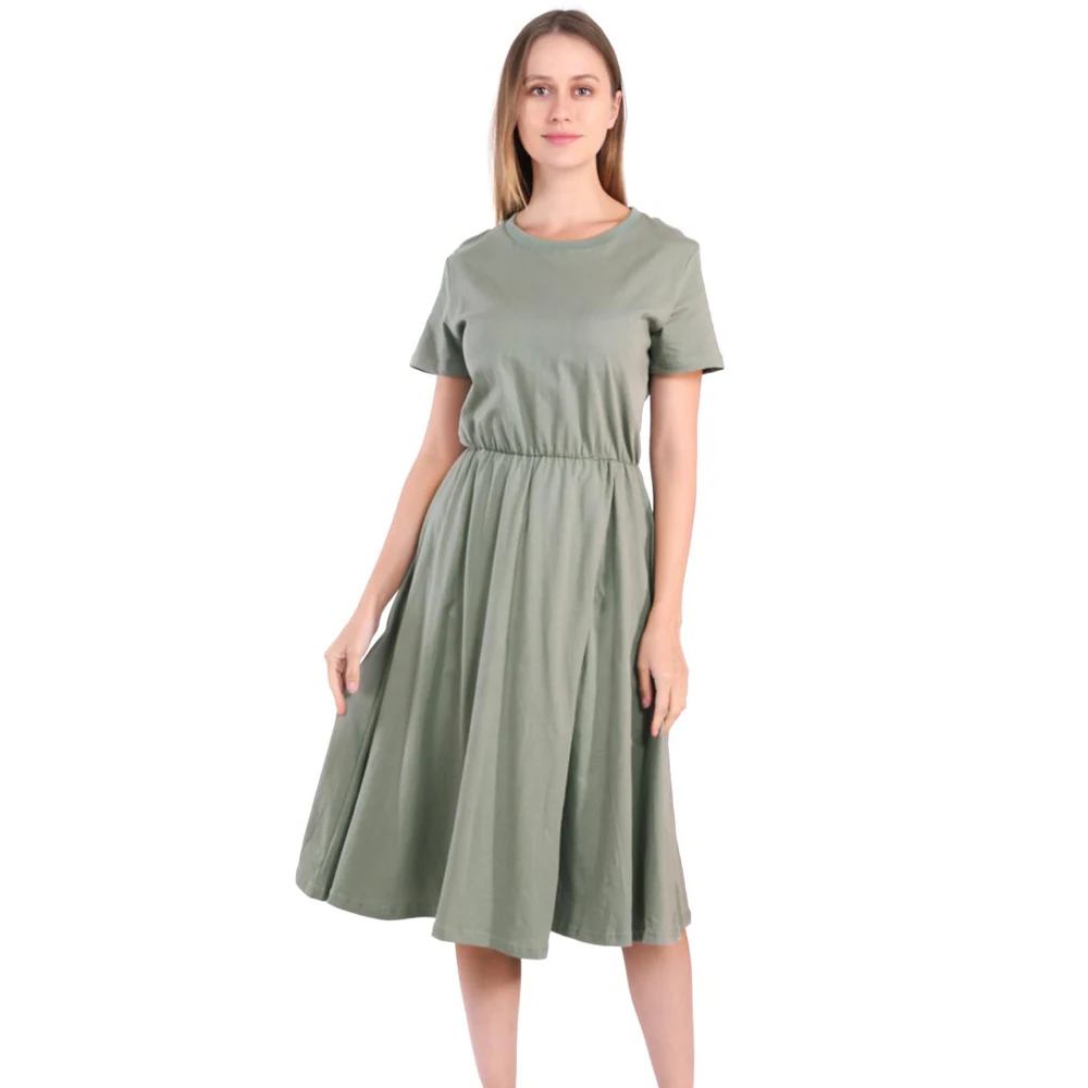 

Ruched T Shirt Dress Women Summer Elegant Party Boho Beach Bodycon Green Black Rockabilly Cocktail Swing Midi Dresses Plus Size