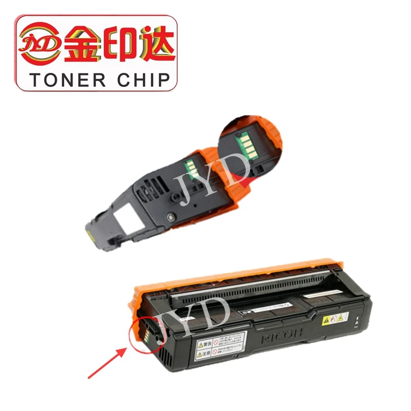 Чип сброса совместимый с Ricoh Aficio SP C240dn SPC220 C220N 220S SP220S C240 C222DN C221SF чип для тонер