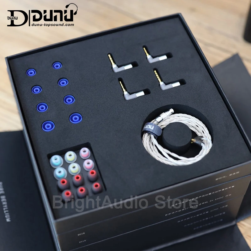 DUNU LUNA флагманские 10 мм акустические наушники вкладыши из чистого бериллия IEM