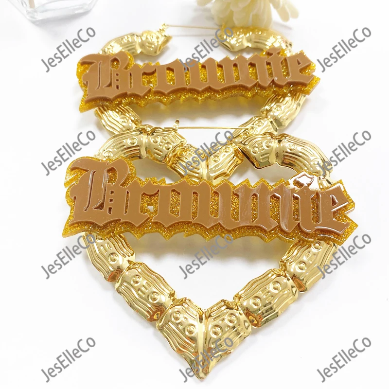 

Новые Сексуальные круглые серьги-кольца из бамбука в стиле хип-хоп