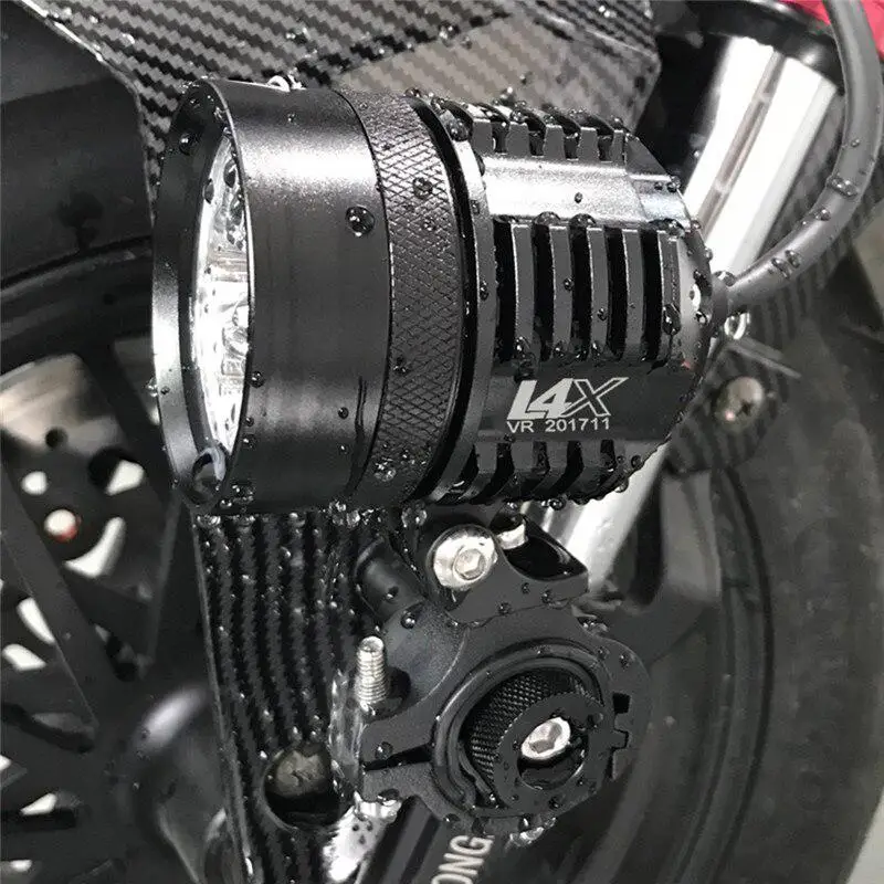 Универсальный мотоциклетный головной светильник светодиодный внешний Точечный