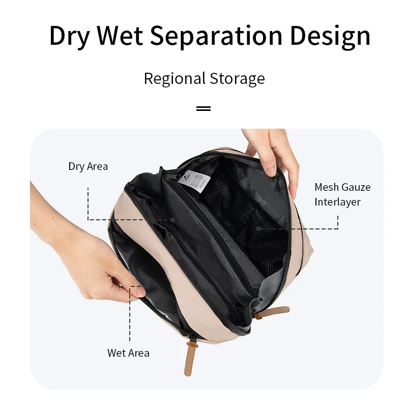 naturehike cosmetic bag organizer waterproof portable makeup bag brand hot sale fashion travel necessity beauty case wash pouch free global shipping