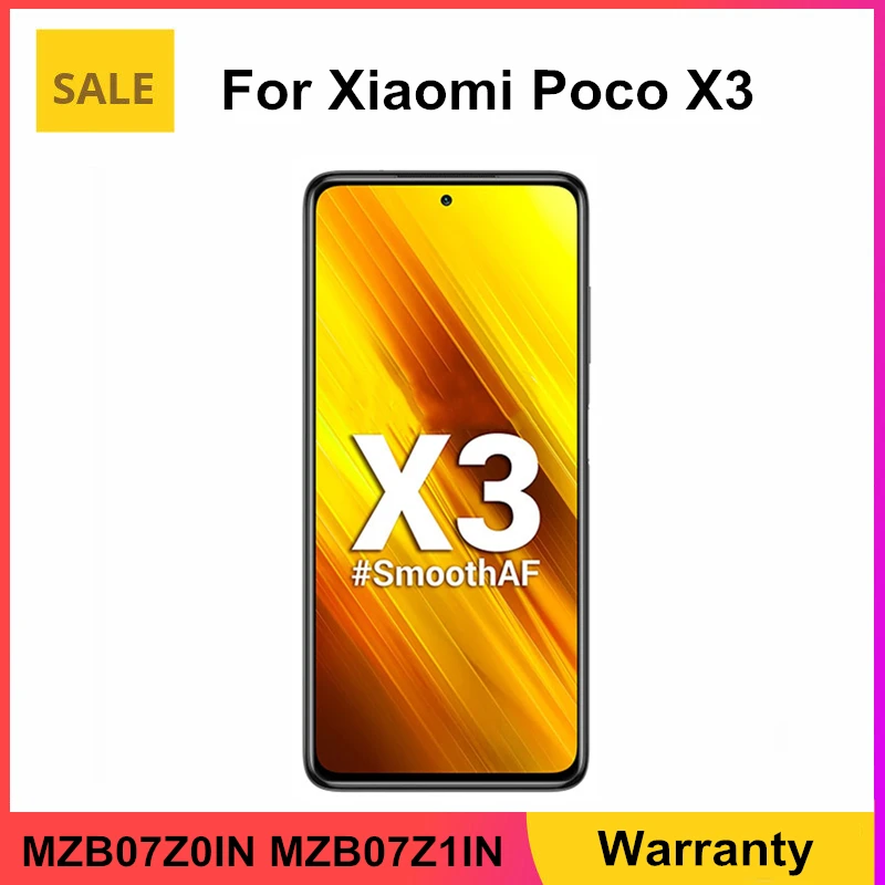 

LCD Screen For Xiaomi Poco X3 LCD Display Touch Screen Digitizer Assembly For Xiaomi Poco X3 MZB07Z0IN MZB07Z1IN MZB07Z2IN