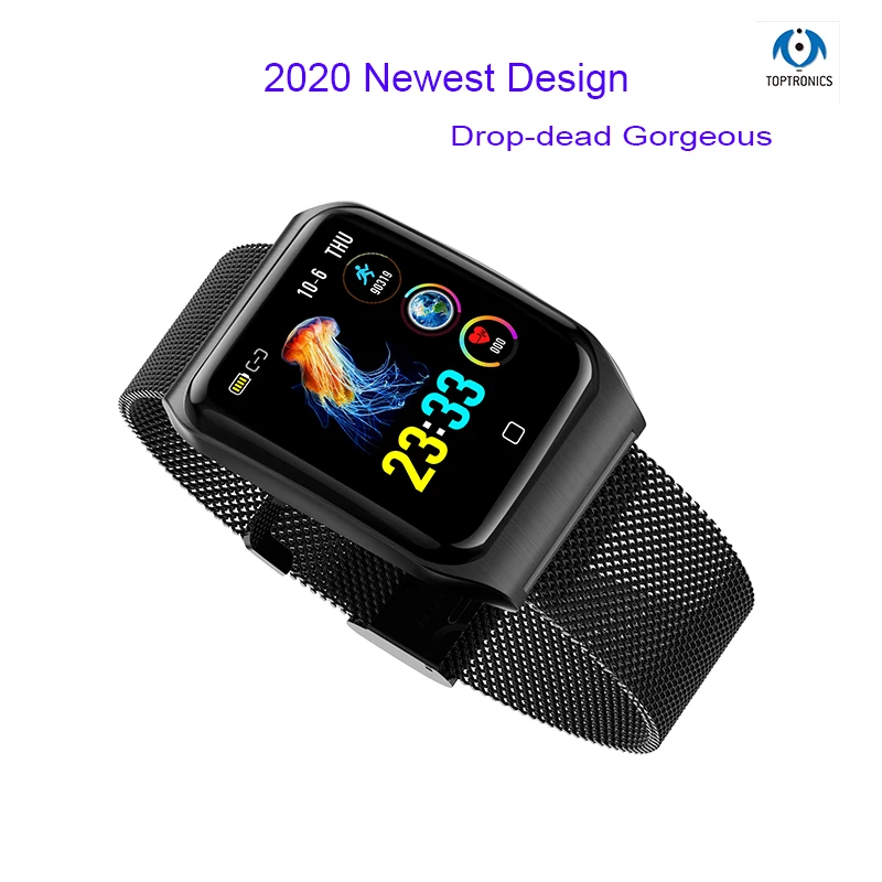 Новейший Смарт-часы около 30 дней в режиме ожидания IP68 Водонепроницаемый сплав