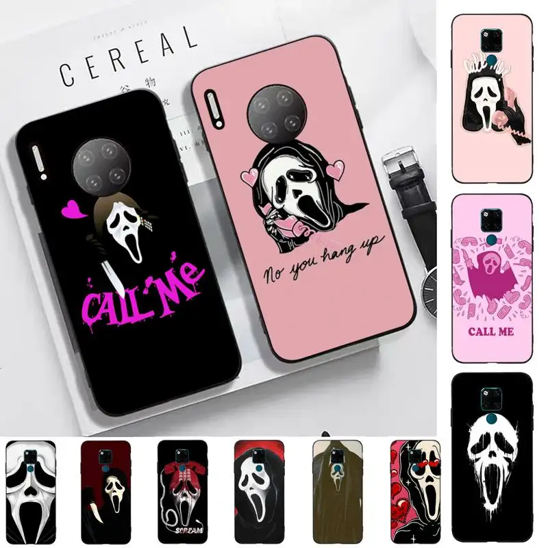 

Ghostface Scream Phone Case for Huawei Mate 20 10 9 40 30 lite pro X Nova 2 3i 7se
