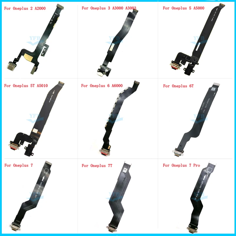 Док станция с usb портом для зарядки гибкий кабель OnePlus 5 A5000 5T A5010 2 A2000 3 A3000 A3003 6 A6000 6T 7