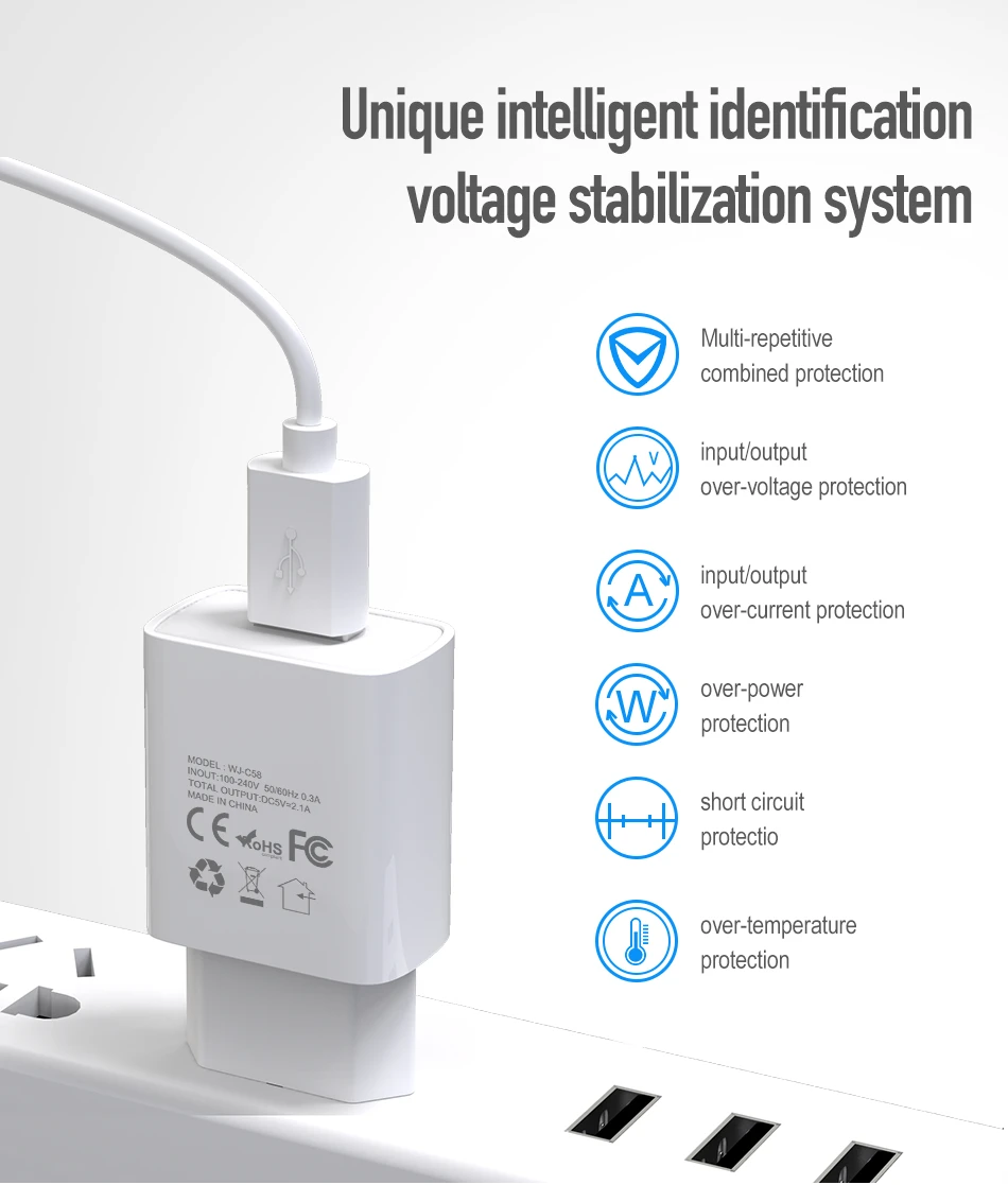 Jellico быстрое зарядное устройство 3,0 USB зарядное устройство сетевой адаптер питания для iPhone iPad samsung Xiaomi мобильных телефонов QC3.0 быстрое зарядное устройство для путешествий