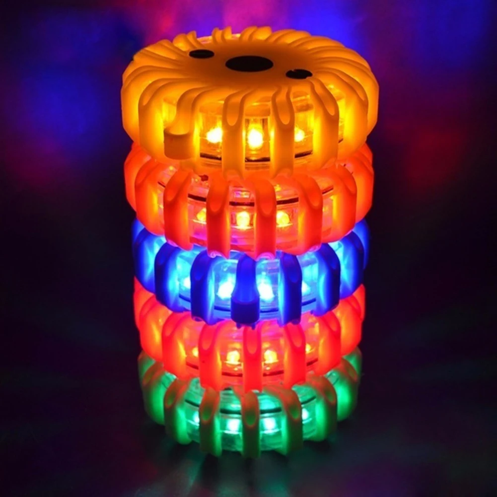 Светодиодный магнитный круглый аварийного проблесковый маячок Предупреждение