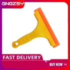 Силиконовый скребок для воды для дома и офиса, автомобильный скребок для мытья окон, стекла, очистки душа, тумана, пар, чистящая щетка B39