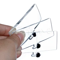 folding eyeglass clip on flip magnifying loupe glass handsfree precise magnifier y4qa