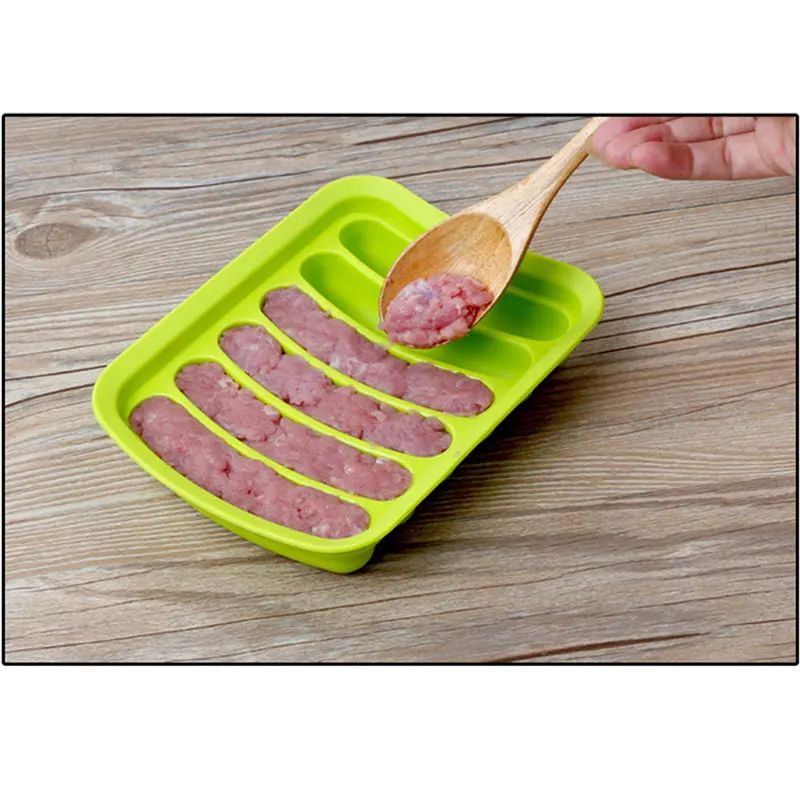 DIY Форма для изготовления сосисок силиконовая форма приготовления бургеров и хот