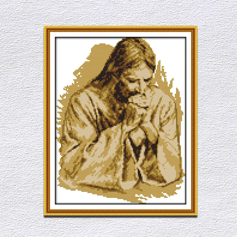 Набор для вышивания крестиком в честь Рождества и Иисуса серия христианских