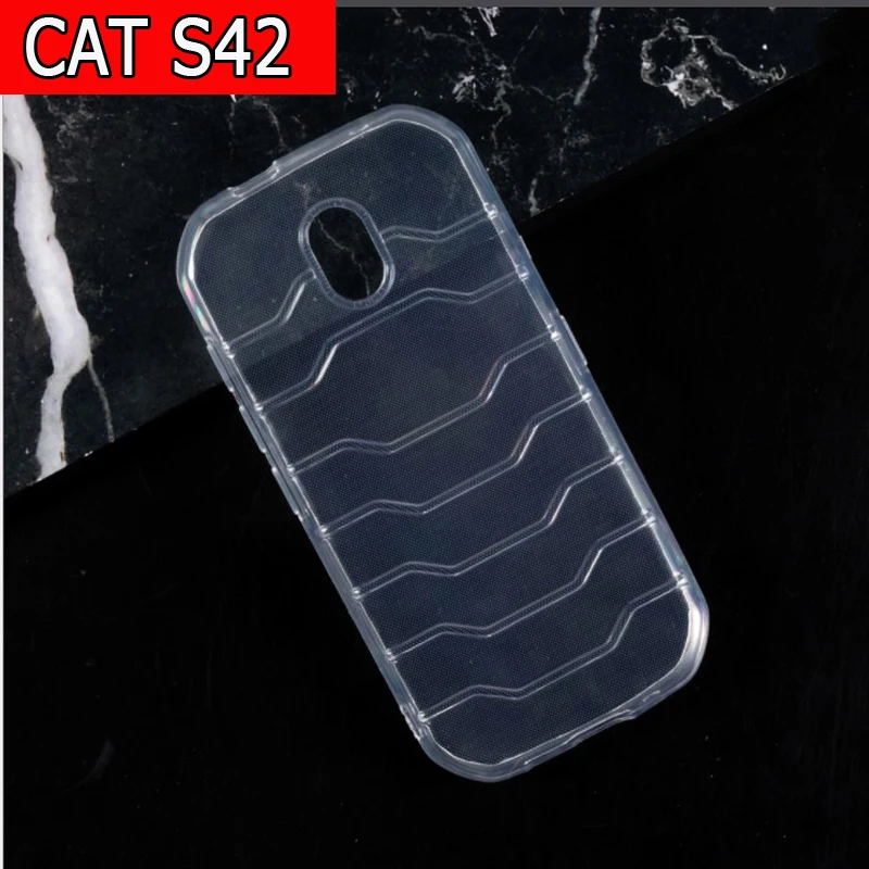 Чехол для CAT S42 задняя крышка S 42 Силиконовый противоударный чехол Мягкий защитный