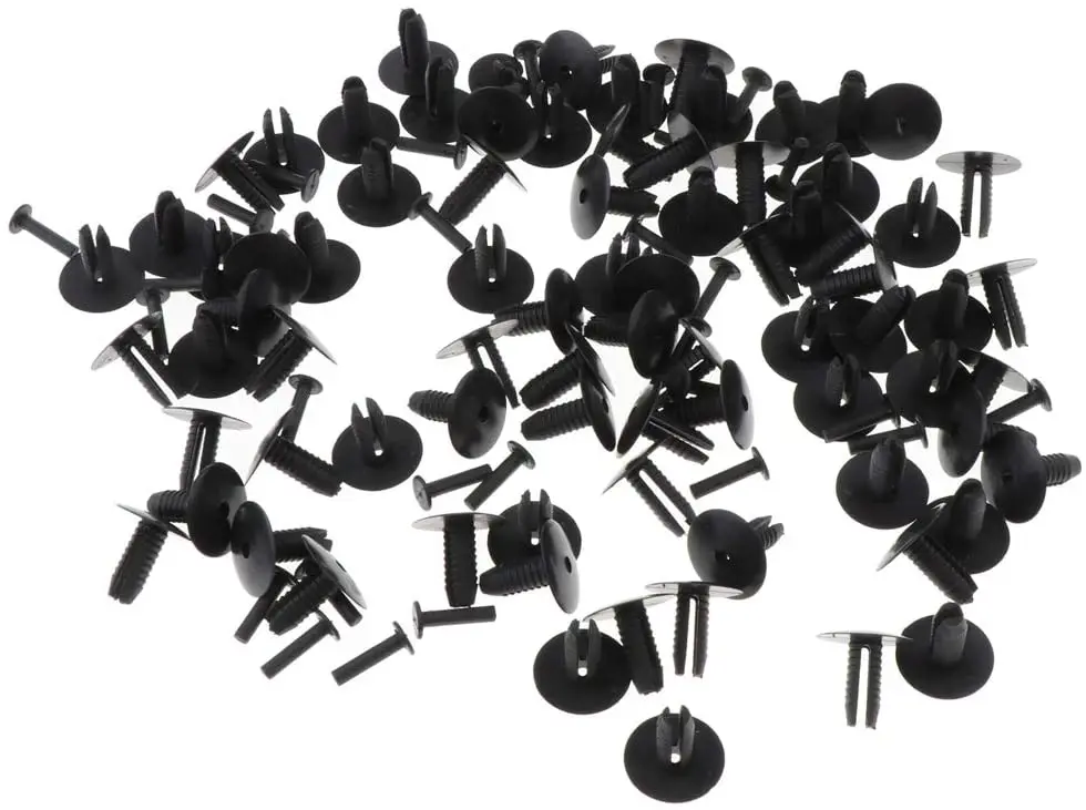 Пластиковые зажимы для автомобиля крепеж Push-типа бампера заклепки автомобильные