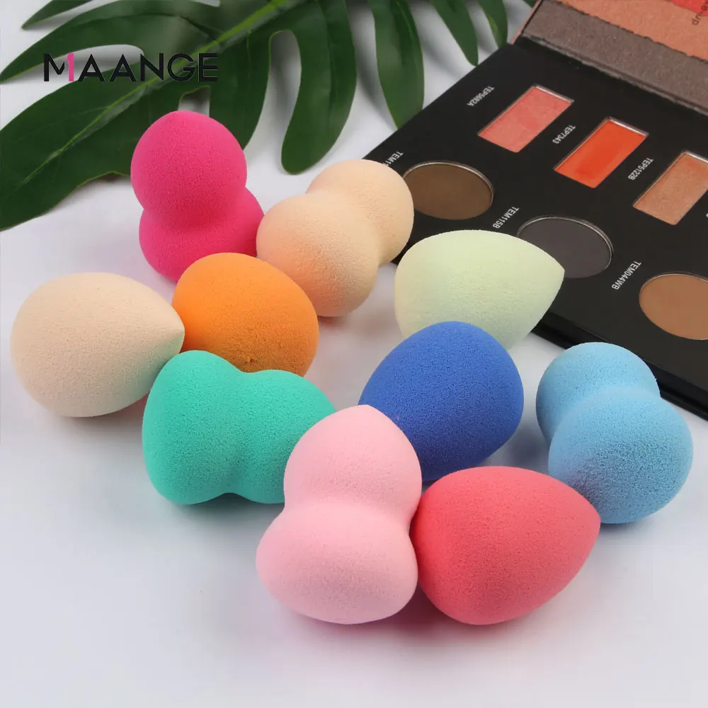MAANGE 5 Pcs Макияж Губка-аппликатор макияжа мягкие губки для растушевки пудры
