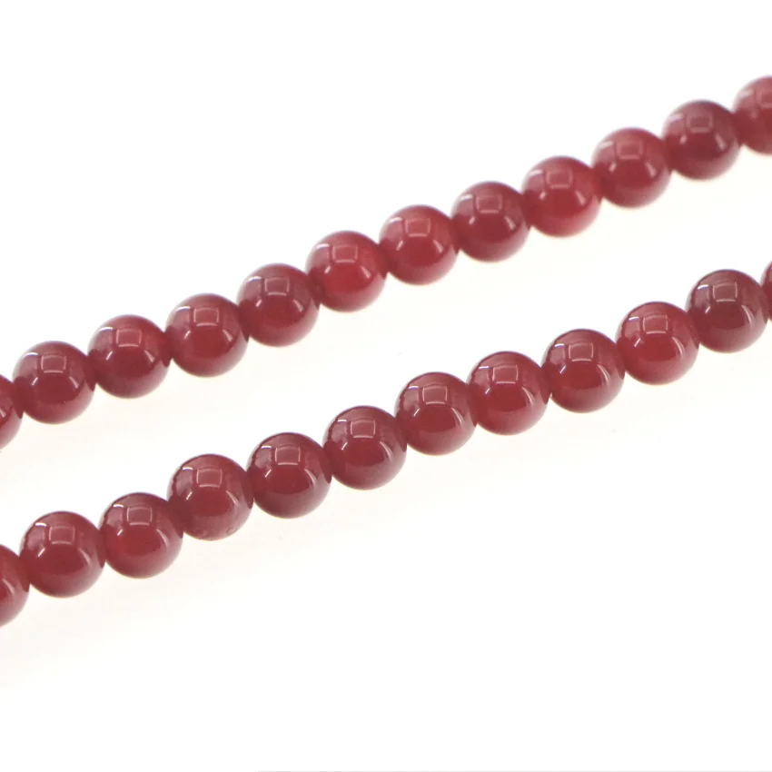 Натуральный камень 6 мм красный агат нефрит сделай сам круглые свободные бусины