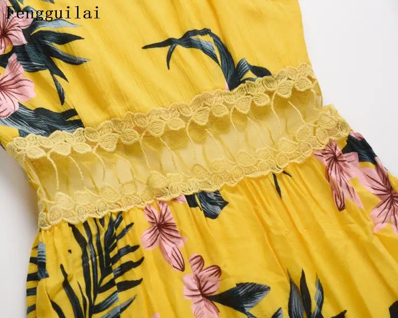 Модное женское кружевное вечернее платье без рукавов с глубоким V образным