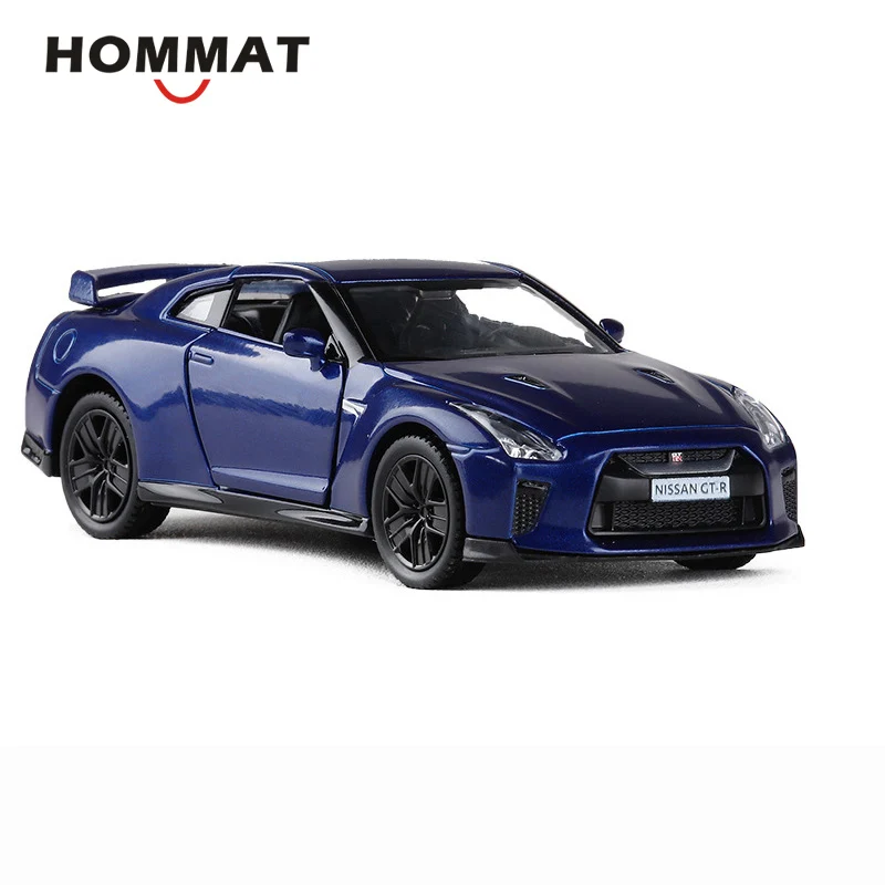 HOMMAT моделирование 1:36 Nissan GT-R GTR R35 спортивный автомобиль литая модель игрушечного автомобиля Модель автомобиля литой металлический подарок игрушки для детей