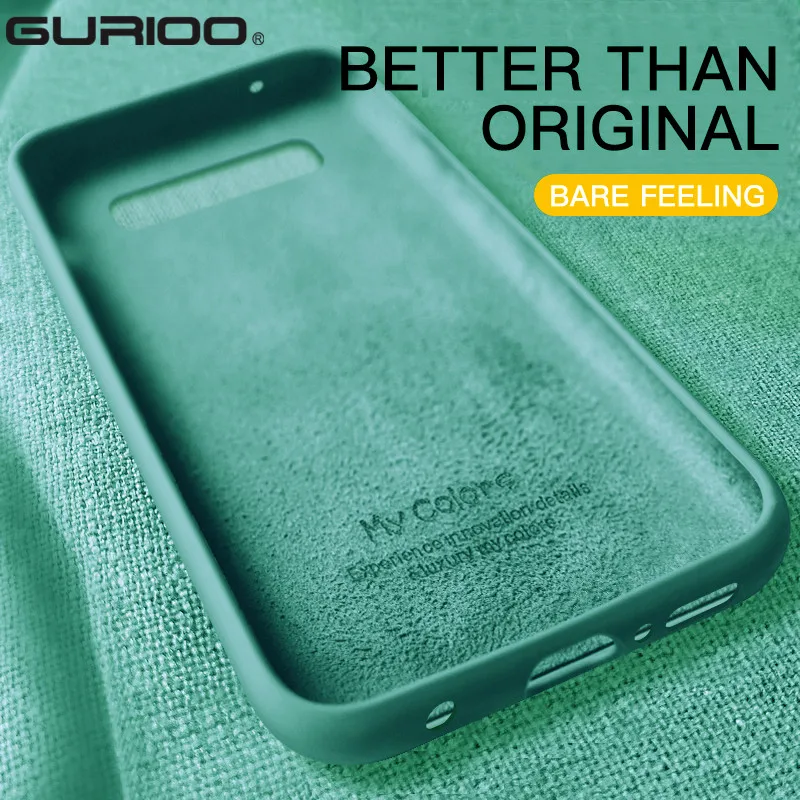 Original Silicone Case For Samsung Galaxy S20 Ultre S7 S8 S9 S10 E Plus A10 A20 A30 A40 A50 A60 A70 A80 A90 Note 8 9 10 Cover |