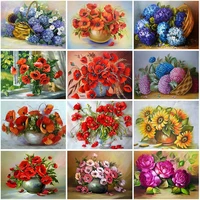 diy flower 5d diamond painting full square drill daisy floral diamond embroidery cross stitch kit mosaic resin gift home decor