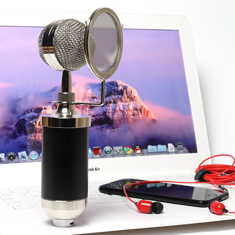 Комплект конденсаторного микрофона CELLA CITY микрофон для прямой трансляции пения в